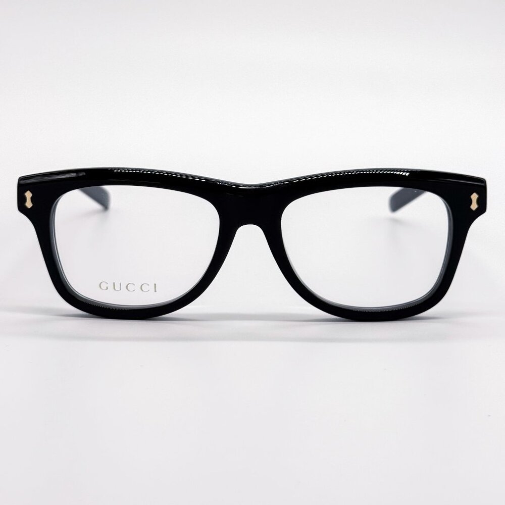 NEW GUCCI EYEGLASSES BLACK UNISEX EYEWEAR GUCCI GG1526O 005 - Picture 4 of 10